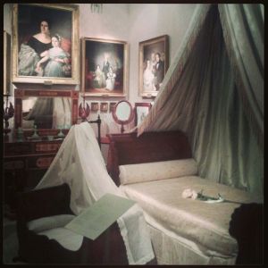 Museo del Romanticismo, habitación femenina.